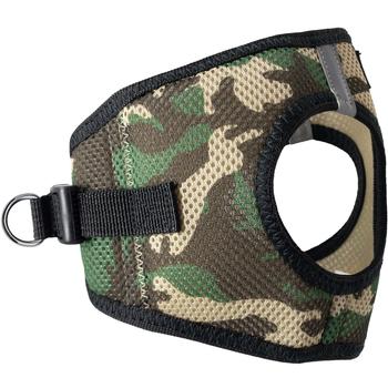 American River Choke Free Dog Harness Camouflage Camo Collection  7 colors to available Blue, Brown, Gray, Green, Orange, Pink, Purple