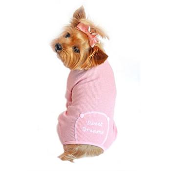 Sweet Dreams Thermal Dog Pajamas 4 colors available